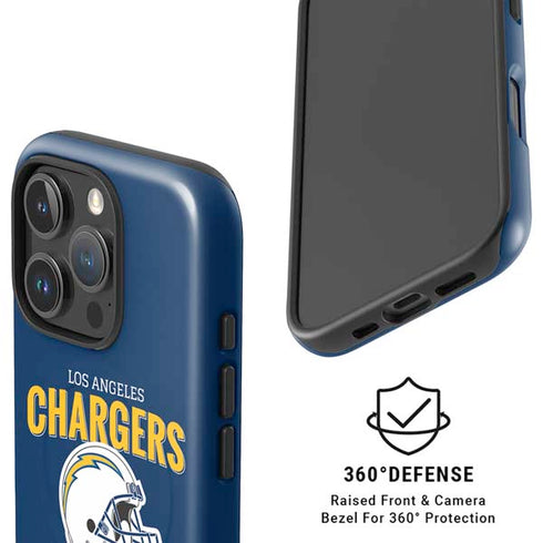 NFL Los Angeles Chargers Helmet iPhone 16 Pro Magsafe Impact Case